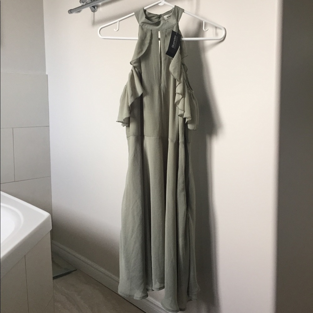 Sage Green Flowy Dress